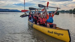 Jugendtraining im Großkanadier