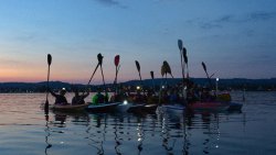 Ausfahrt bei Vollmond