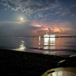 See bei Nacht