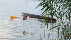 Zurück mit dem Rennkajak