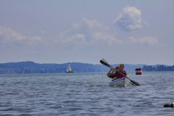 Christian Brügel & Leon Nilson beim Zieleinlauf