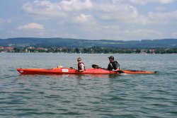 Torben Schwarz & Daniel Haberstock beim Zieleinlauf