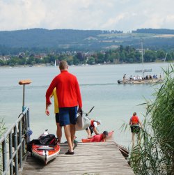 Raus auf den See